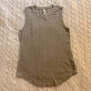 Green Sleeveless Top Small
